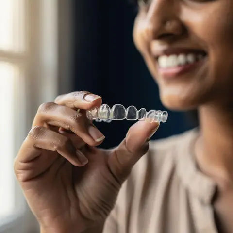 Clear aligners (invisible braces) at Smile Gallery, Bhopal